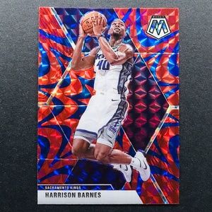 Harrison Barnes - 2019-20 Panini Mosaic Mosaic Blue Reactive #188